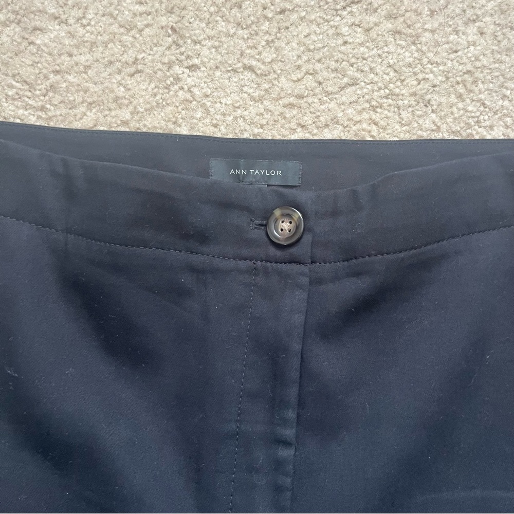 Ann Taylor | The Kate Wide Legged Crop Pant - Picture 4 of 9